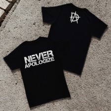 WWE Dean Ambrose Never Apologize T-Shirt XL Black Jon Moxley Shield AEW