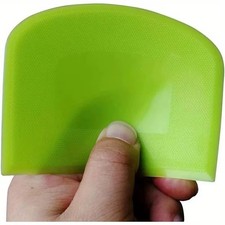 Flexible Plastic Dough Cutter Scraper Kitchen Tool for Baking Bread Cake Decor