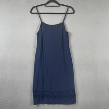 Esprit De Corp Dress Womens 9/10 Blue Slip St...
