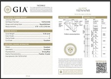 0.40 Ct Natural Diamond GIA CERTIFIED Loose Round Cut J/I1 Grade 4 mm Size 535.10 per carat