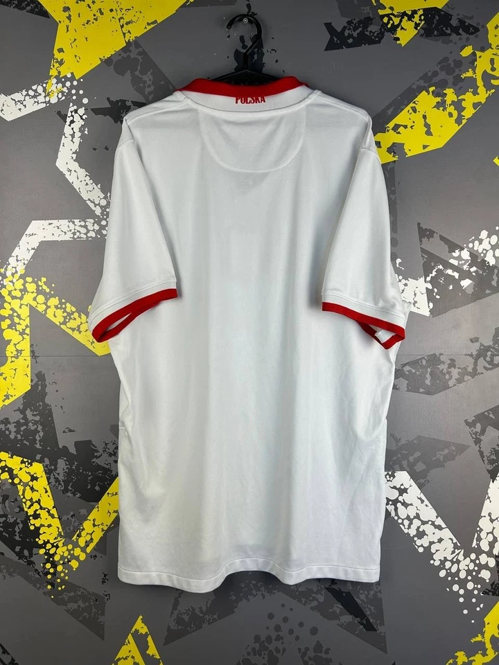 Poland Jersey Home football Soccer shirt 2020 - 2022 Nike Men Size XL ig93 - Image 2 of 4