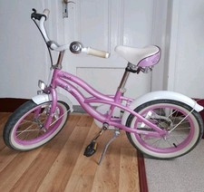 Puky Mädchen Fahrrad 16 Zoll mit Stützrädern, Rosa