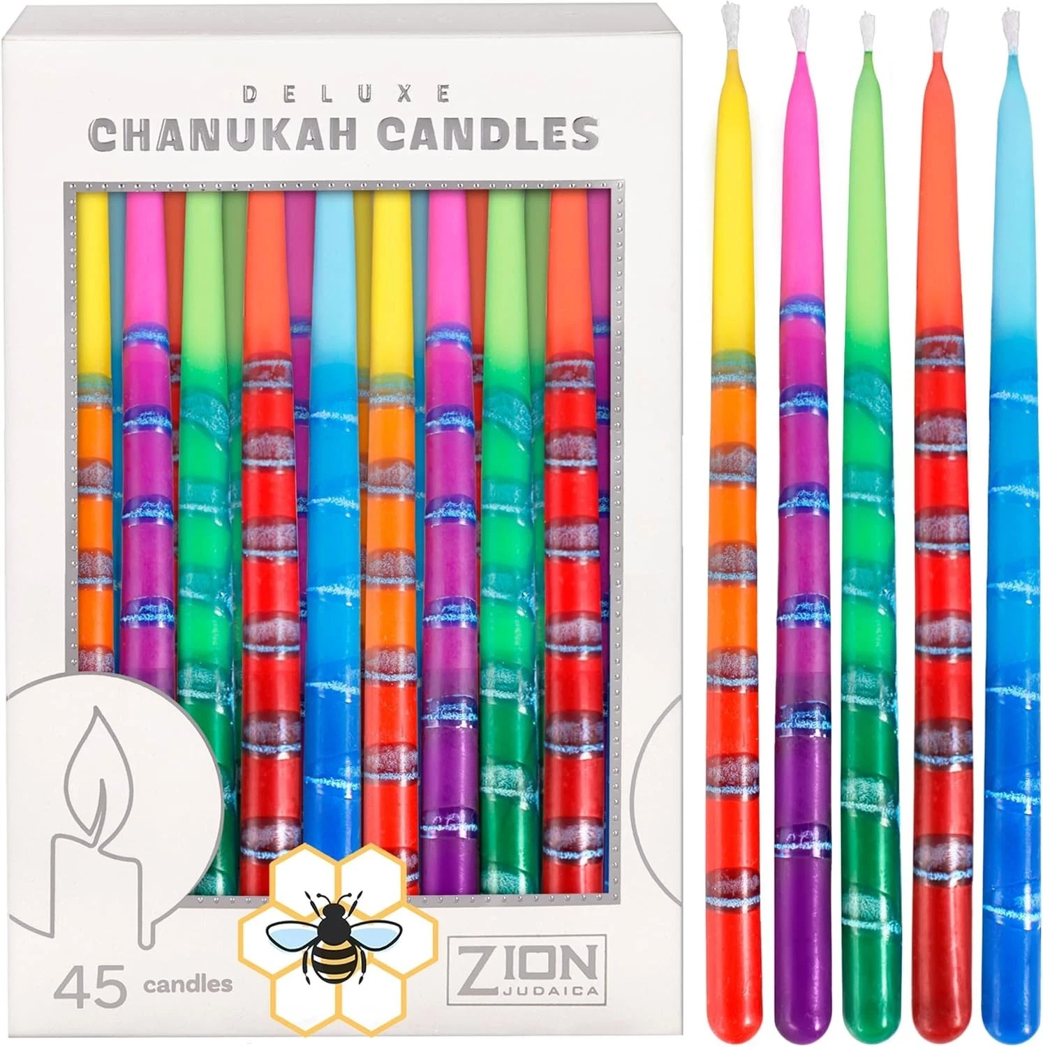 45 Multi-color Chanukah N