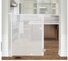 Extra Tall Baby Or Pet Safety Gate. 48" Tall x 55" Wide!  No Jumping Over.