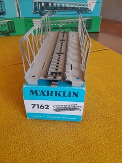 Märklin 7162 Pont droit métallique avec boîte