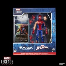 Marvel Legends Spider-Man Figure Exclusive Magic The Gathering Card   IN STOCK