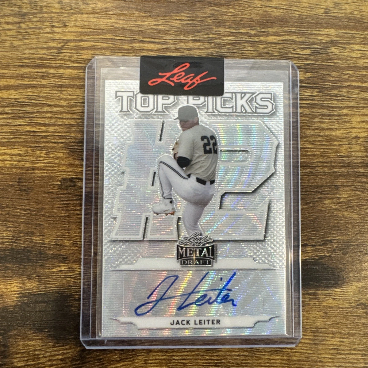 2021 Leaf Metal Draft - Jack Leiter #TP-JL1 for sale | eBay