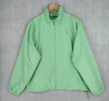 Masters Magnolia Lane Tech Jacket Large Green Augusta National Golf Windbreaker