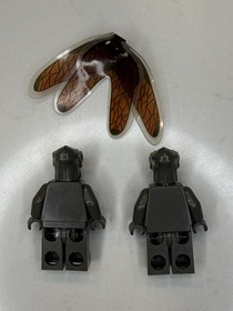 Lot of 2  LEGO Star Wars Geonosian with Wings and without Minifigure sw0078 4478