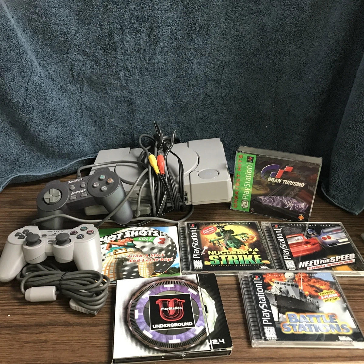 25+ Sony PlayStation 1 NTSC-U/C Gray Video Game Consoles for sale