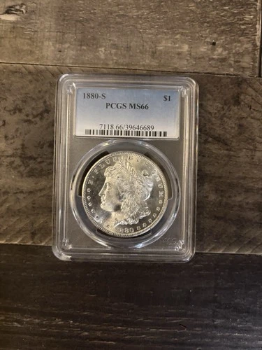 1880-S $1 Morgan Silver Dollar PCGS MS66 San Francisco Mint
