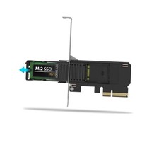 Removable M.2 NVMe SSD to PCIe 4.0 x4 Mobile Rack Adapter Card for PCIe