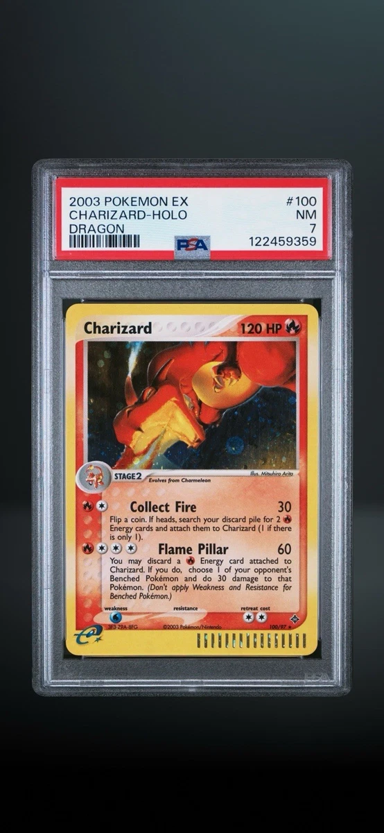 Charizard Pokémon TCG EX Dragon Secret Rare Individual Collectible