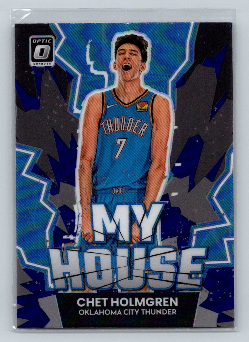 2022-23 Donruss Optic #8 Chet Holmgren My House Holo