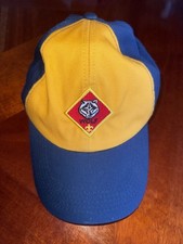 BSOA Boy Scouts Blue / Gold Wolf Hat Cap M/L