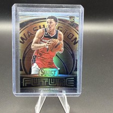 2022-23 Panini Select #9 Johnny Davis Select Future Silver Prizm Rookie