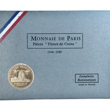[#1175176] France, Set 1 c. - 10 frs., 1969, Monnaie de Paris, série FDC, MS