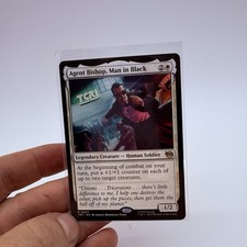 MTG Agent Bishop Man in Black (Extended Art)Teenage Mutant Ninja Turtles...