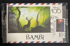 Not for Sale Disney 100th Anniversary CARD.FUN CARNIVAL Postcard POSTCARD BAMBI