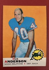 1969 Topps - Dick Anderson #59 (RC)