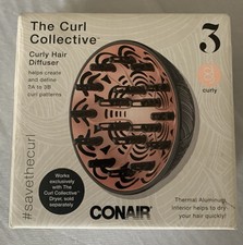 Conair The Curl Collective Curly Hair Diffuser For Curl Collective Dryer