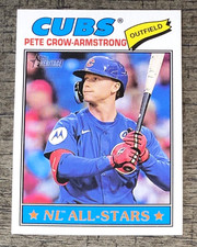 Pete Crow-Armstrong 2026 Topps Heritage Chicago Cubs All-Star #261