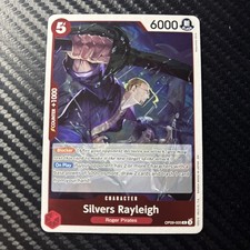 ONE PIECE Card Game: Silvers Rayleigh Character Card- *OP09-005* Rare