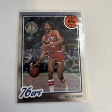 2025-26 Topps - 1980-81 Topps Basketball Julius Erving #80BK-2 Retro Foil