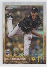 2015 Topps Chrome Prism Refractor John Holdzkom #128 0c4