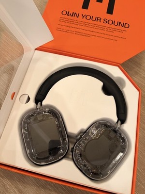 MONDO BY DEFUNC Over Ear Headphones Bluetooth Black / Transparent - New In Box 