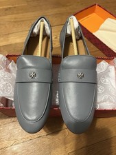 Tory Burch Nappa Leather Ballet Loafer In Rainwater Size: 8