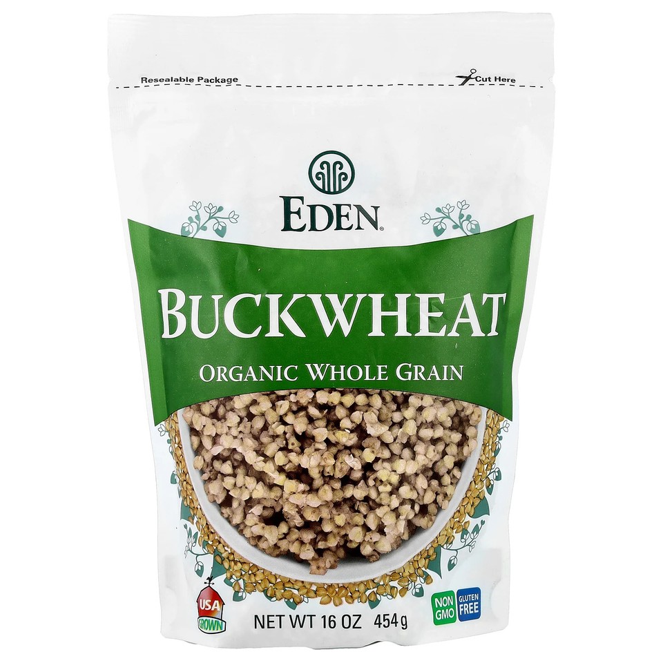 Organic Whole Grain, Buckwheat, 16 oz (454 g)