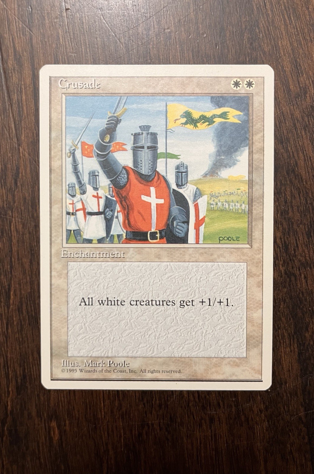 MTG CRUSADE 4th Edition NM Front