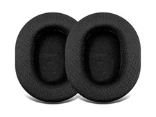MusiDianTang Replacement Ear Cushions for Audio Technica Black Mesh Fabric
