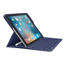 Logitech - CREATE Keyboard Case for Apple 9.7-Inch iPad Pro - Blue