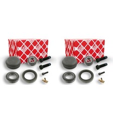 2x Febi Radlagersatz Radlager Vorne passend f&uuml;r Mercedes 190 W201 E 1.8 2.0