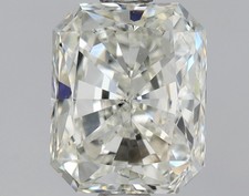 Radiant Cut 1.61 CT Cert. GIA Natural Mined Diamond Loose J color VS2 clarity 3522.67 per carat