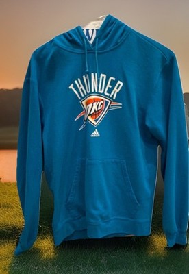 Vintage adidas Oklahoma City Thunder NBA Blue Sweatshirt