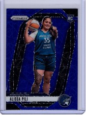 2024 Panini Prizm WNBA #150 Alissa Pili Blue Velocity Variation WNBA RC Lynx