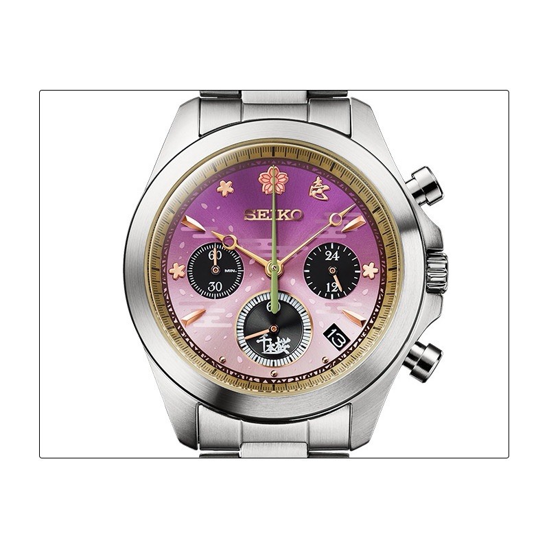 Seiko x Hatsune Miku Senbonzakura Collaboration Watch W/ Music Box