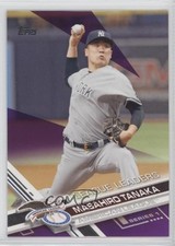 2017 Topps League Leaders Toys R Us Purple Masahiro Tanaka #202 0x1