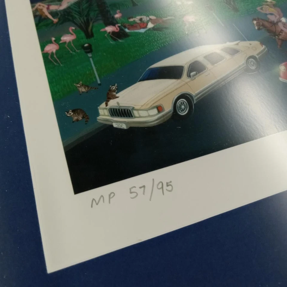 Alexander Chen South Beach Miami Ocean Drive MP Edición Limitada de 95 Serigrafía Foto 4 de 4