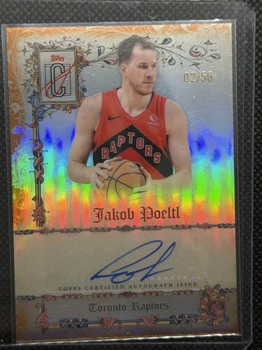 2025 Topps Signature Jakob Poeltl Orange (RAW)