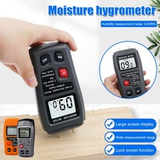 Digital LCD Wood Moisture Meter Detector Tester Wood Firewood Paper Cardboard