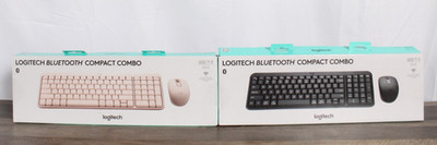 Logitech Bluetooth Compact Combo - Pink Or Black: Wireless Technology 920-013509