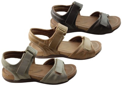 New Face Anchor Womens Comfortable Leather Sandals Made In Brazil - ShopShoesAU