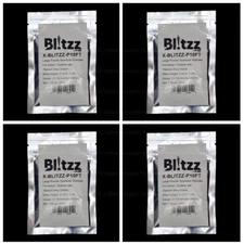 4 x ProX X-BLITZZP10FT 3-10 ft Blitzz Powder Cold Spark Effect Titanium Granules