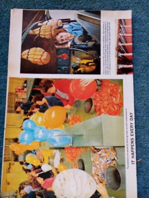 El65 Ephemera 1962 Artikel Herstellung Luftballons Lewis Ritter Chingford 