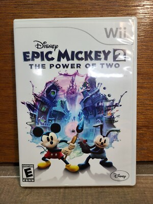 Disney Epic Mickey 2: The Power of Two (Nintendo Wii, 2012) 