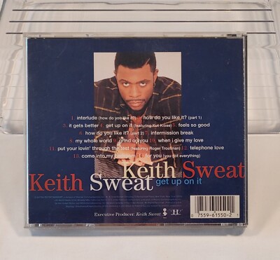 Get Up on It by Keith Sweat Music CD 1994 Excellent Condition R